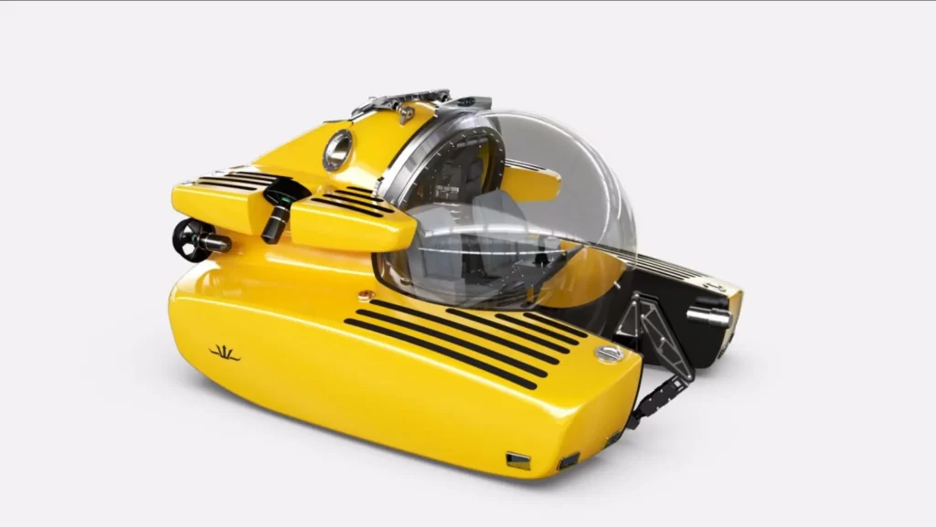 Aston Martin Designs Submersible Electric Submarine